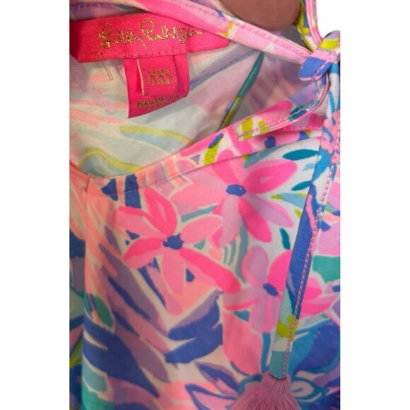 Lilly Pulitzer Margot Swing Dress Multi It Was All A Dream Womens XXS Preppy HTF - Picture 4 of 6